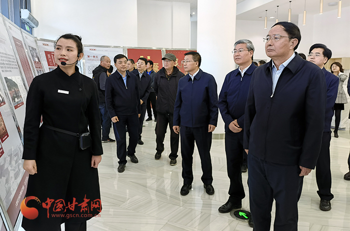 “學(xué)黨史、頌黨恩、跟黨走——紅色文化進(jìn)校園”活動(dòng)在蘭舉行 歐陽(yáng)堅(jiān)李榮燦出席（圖）