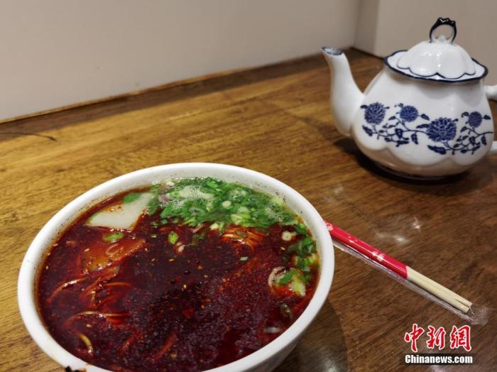資料圖：蘭州牛肉面。 徐雪 攝