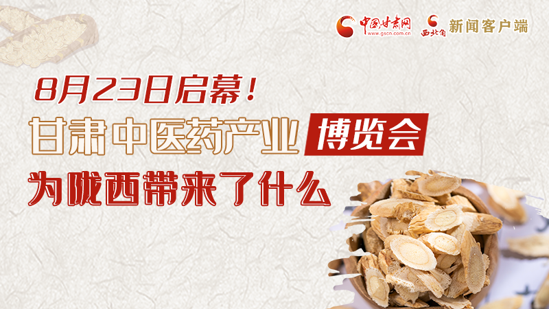長圖丨8月23日啟幕，甘肅這場行業(yè)盛會為隴西帶來了什么？