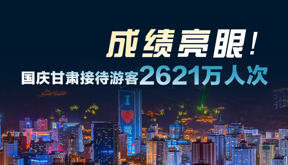 成績亮眼！國慶甘肅接待游客2621萬人次